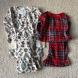 2T Toddler Holiday Pajamas gender neutral